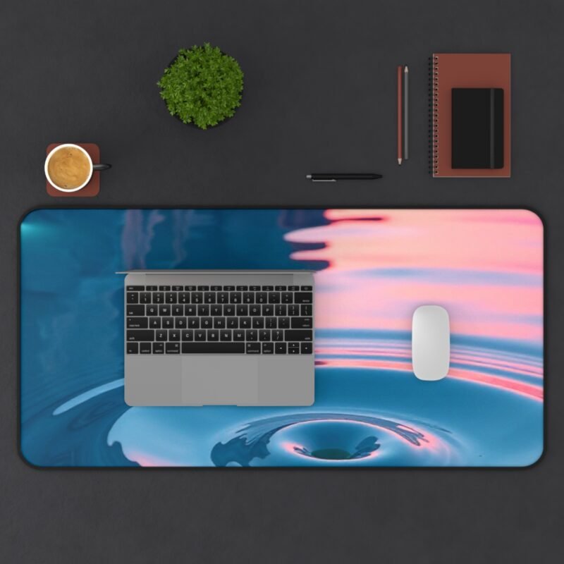 Calming Desk Mat with Serene Ripple Design for a Peaceful Workspace - Image 11