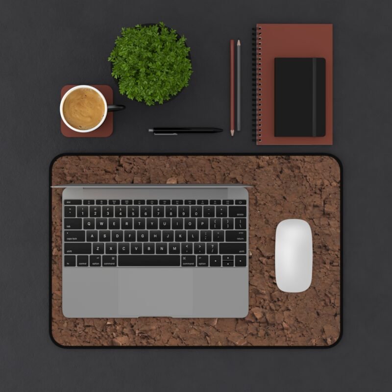 Rustic Desk Mat - Textured, Nature-Inspired Surface for Grounded Workspace - Image 3