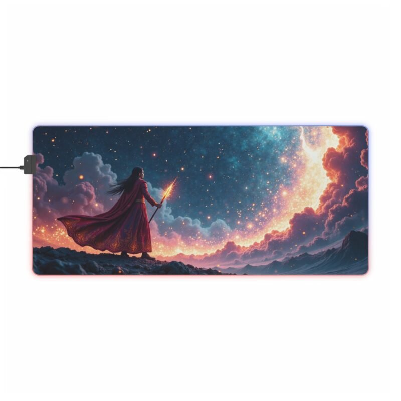 Fantasy Gaming Mouse Pad with Enchanting Mage Design for Immersive Gameplay - Image 9