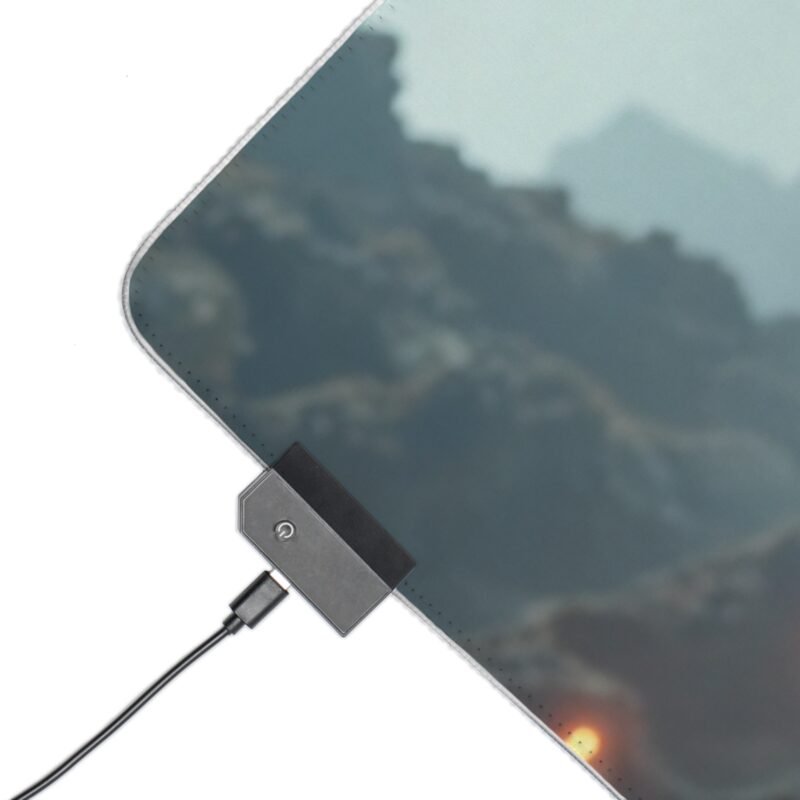 Fantasy Gaming Mouse Pad with Mystical Warrior Design for Immersive Gameplay - Image 3