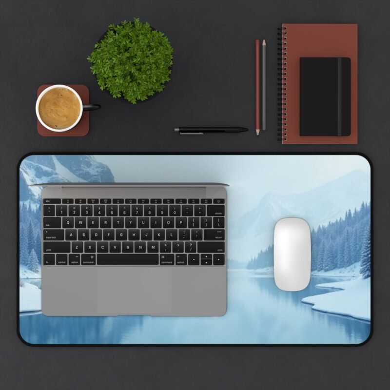 Winter Wonderland Nature Desk Mat for a Serene and Focused Workspace - Image 7