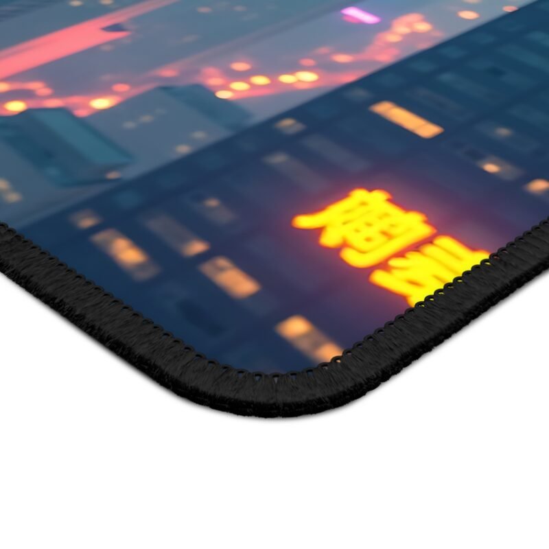 Gaming Mouse Pad Neon Cityscape Design for Precision and Immersive Gameplay - Image 4