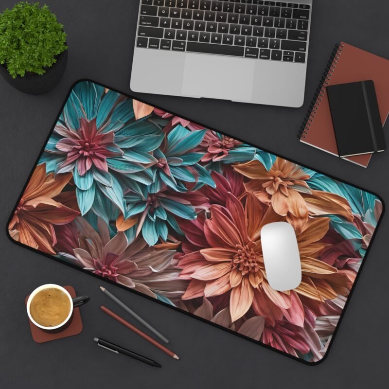 Floral Desk Mat for a Vibrant and Tranquil Workspace - Image 8