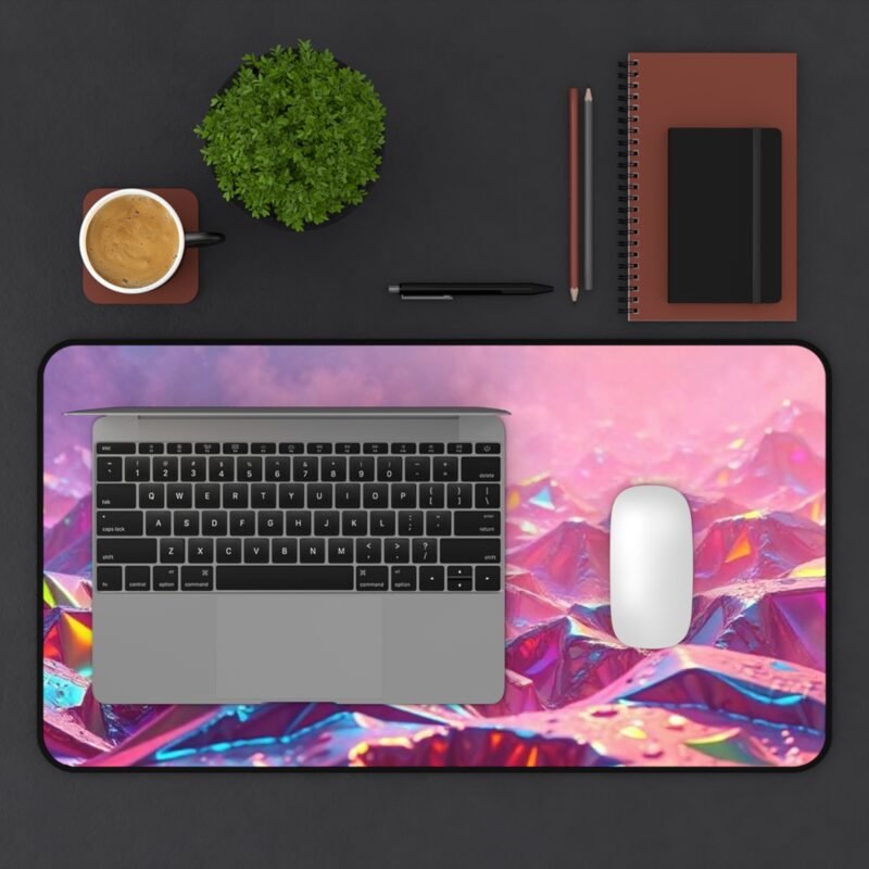 Iridescent Desk Mat for Creatives – Vibrant Workspace Accessory for Artists and Designers - Image 7