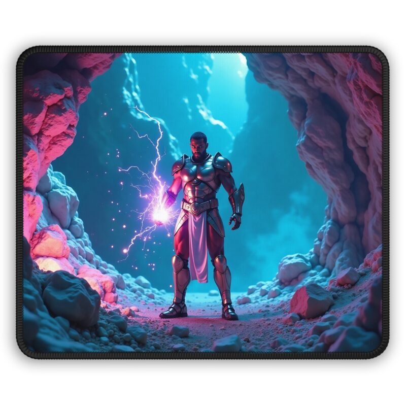 Gaming Mouse Pad with Warrior Design for Precision and Epic Gameplay