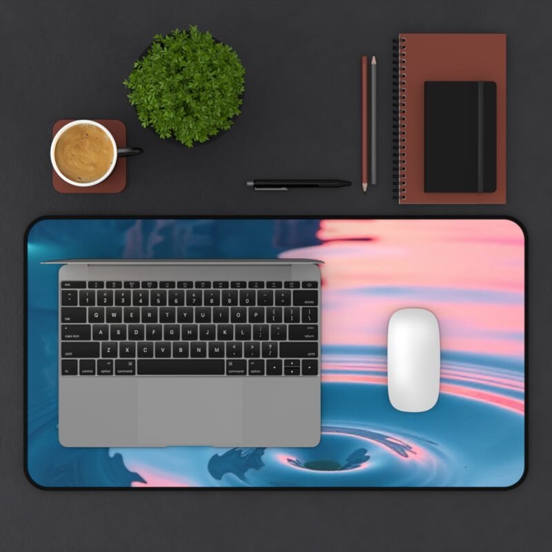 Calming Desk Mat with Serene Ripple Design for a Peaceful Workspace - Image 7
