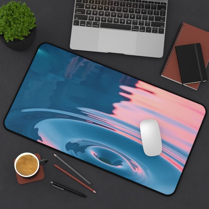 Calming Desk Mat with Serene Ripple Design for a Peaceful Workspace - Image 8