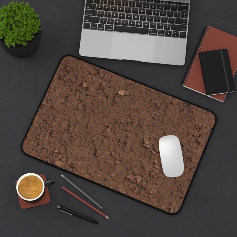 Rustic Desk Mat - Textured, Nature-Inspired Surface for Grounded Workspace - Image 4