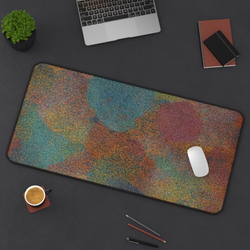 Abstract Art Desk Mat - Vibrant Artistic Design for Creative Workspaces - Image 12