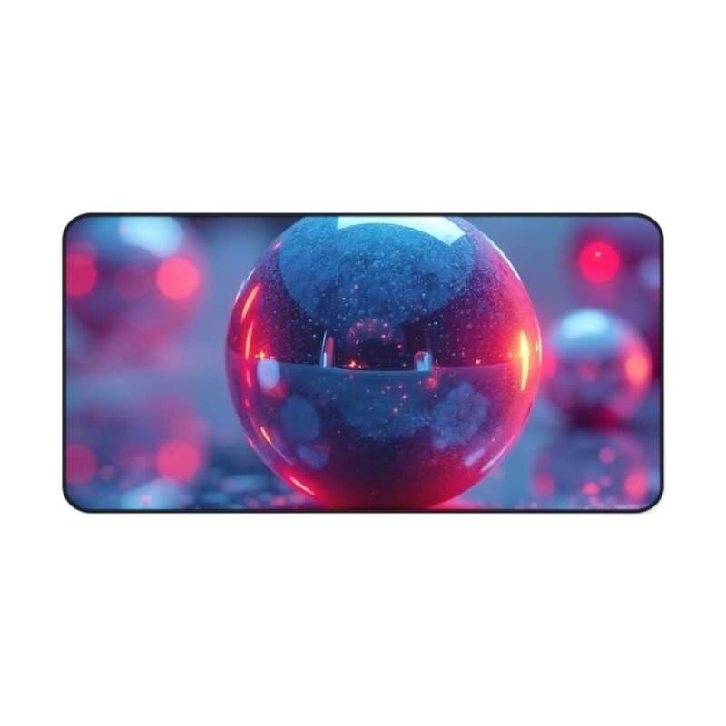 Futuristic Desk Mat with Neon Constellation Design for Creative Inspiration - Image 9