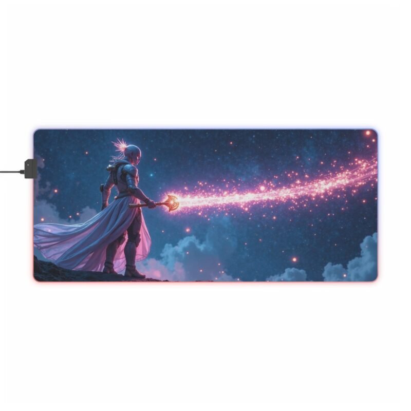 Fantasy Gaming Mouse Pad with Mystical Warrior Design for Ultimate Style and Performance - Image 9
