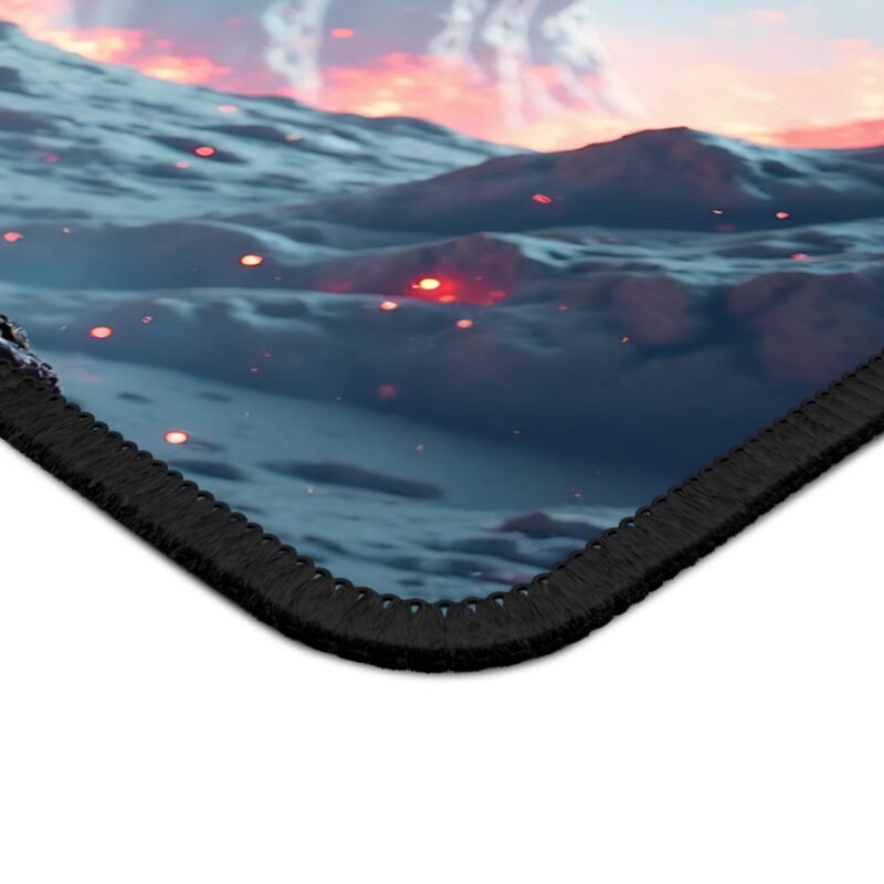 Gaming Mouse Pad Futuristic Design with Alien Battlefield Scene for Precision Gaming - Image 4