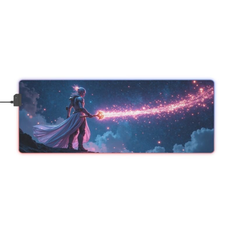 Fantasy Gaming Mouse Pad with Mystical Warrior Design for Ultimate Style and Performance - Image 5