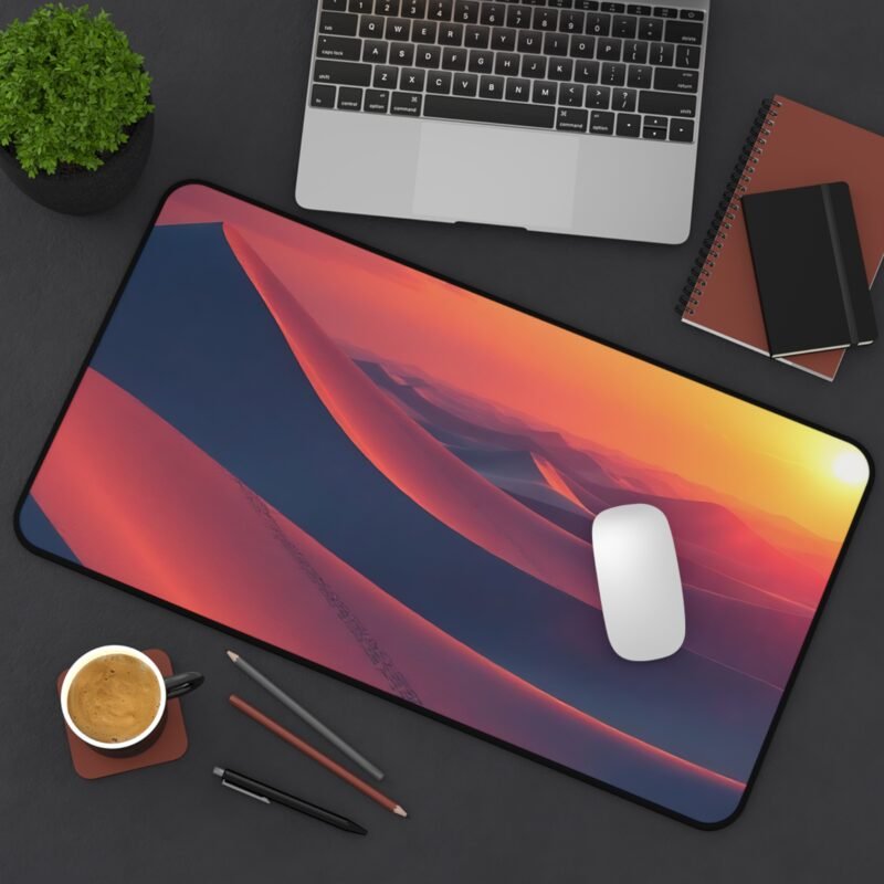 Desk Mat with Desert Sunset Design for Tranquil and Inspiring Workspaces - Image 8