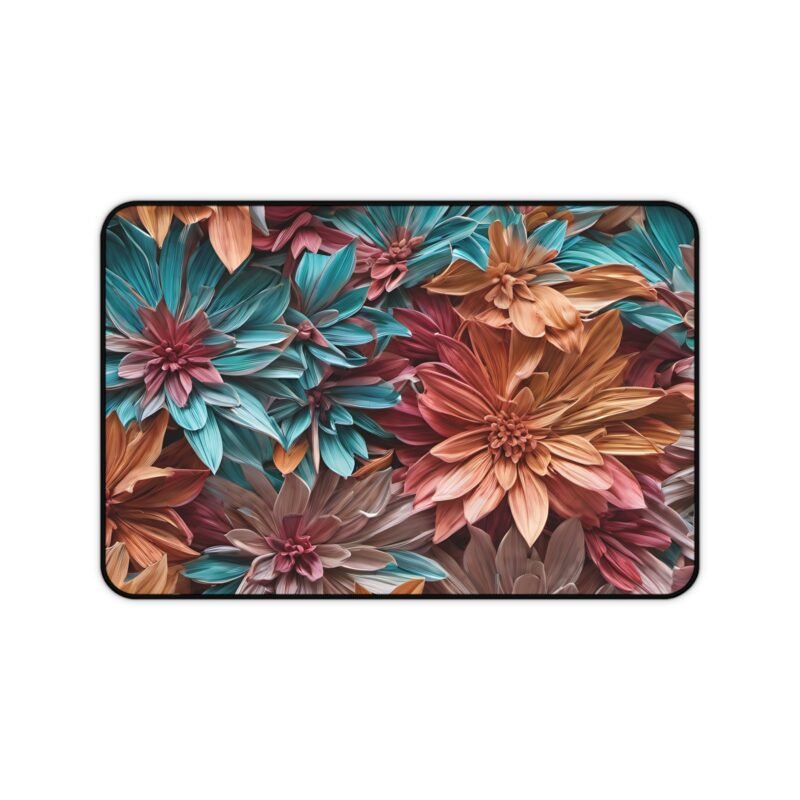 Floral Desk Mat for a Vibrant and Tranquil Workspace