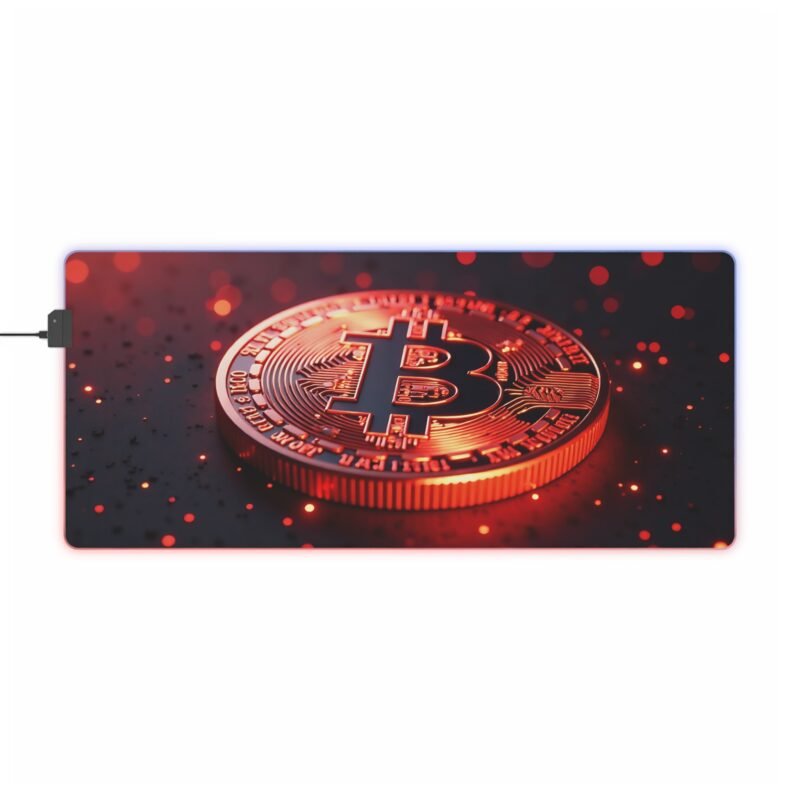 Bitcoin Gaming Mouse Pad with Premium Design for Gamers and Crypto Enthusiasts - Image 9