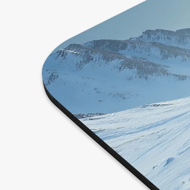 Arctic Desk Mat with Serene Winter Seascape for Calm and Focus - Image 2