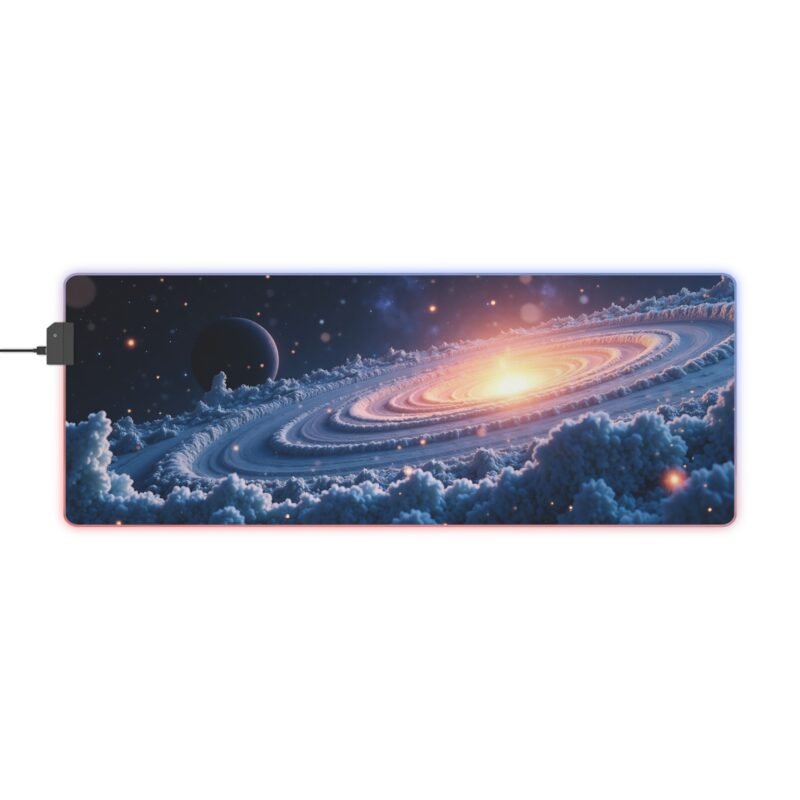 Galaxy Gaming Mouse Pad with Cosmic Design for Precision and Immersive Play - Image 5