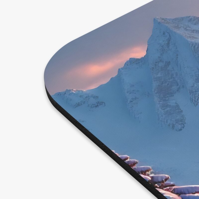 Winter Mountain Desk Mat for Serene and Inspired Workspaces - Image 2