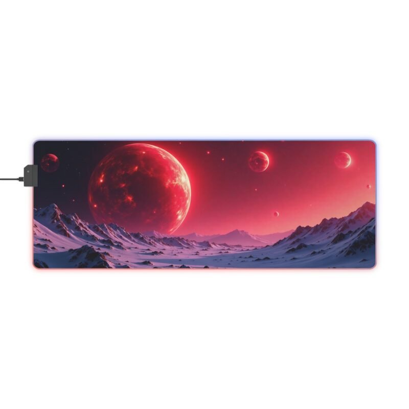 Galaxy Gaming Mouse Pad with Cosmic Design and Smooth Surface for Immersive Gameplay - Image 5