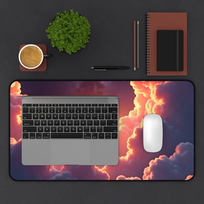 Galaxy Desk Mat with Starlit Sky and Nebula Design for Cosmic Workspace Inspiration - Image 7