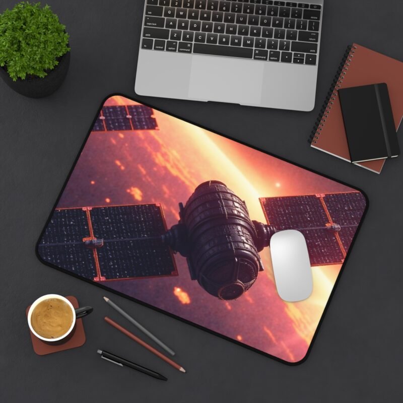 Space Desk Mat with Alien Planet Design for Ultimate Workspace Inspiration - Image 4