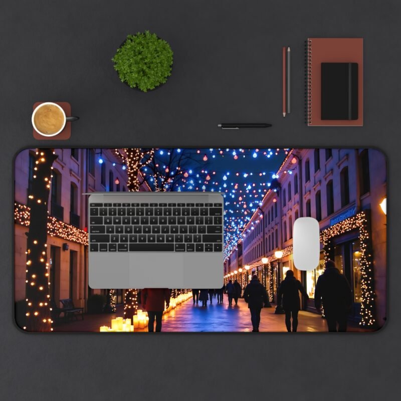 Winter Wonderland Holiday Desk Mat for Festive Seasonal Atmosphere - Image 11