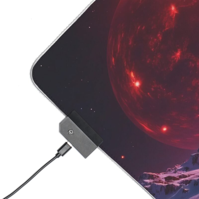 Galaxy Gaming Mouse Pad with Cosmic Design and Smooth Surface for Immersive Gameplay - Image 3
