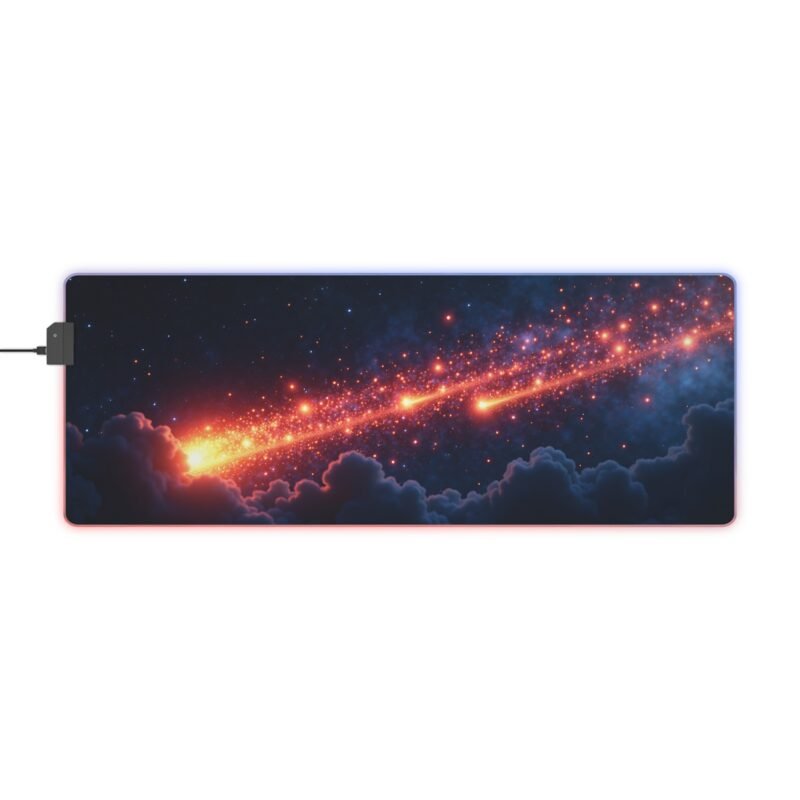 Cosmic Gaming Mouse Pad with Starlit Design for Precision and Style - Image 5