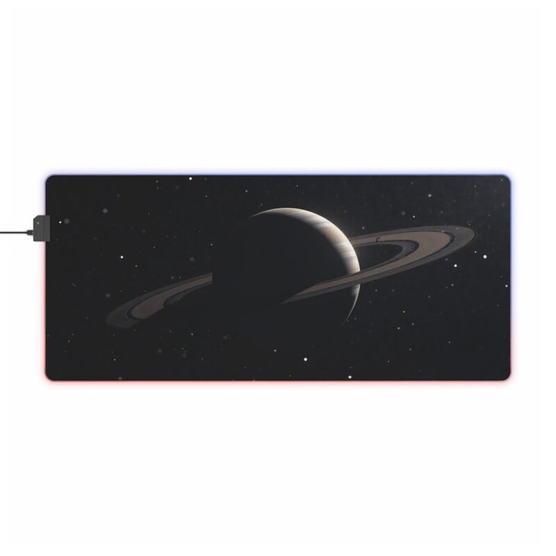 Saturn Space Gaming Mouse Pad with Smooth Glide for Gamers and Space Enthusiasts - Image 9