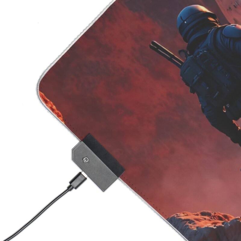 Gaming Mouse Pad with Unique Design Featuring Alien Gateway and Explorer Theme - Image 11