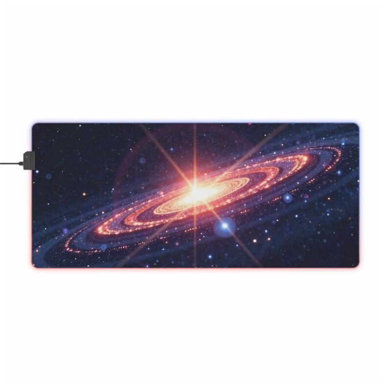 Space Themed Gaming Mouse Pad Extra-Large Smooth Surface for Precision - Image 9