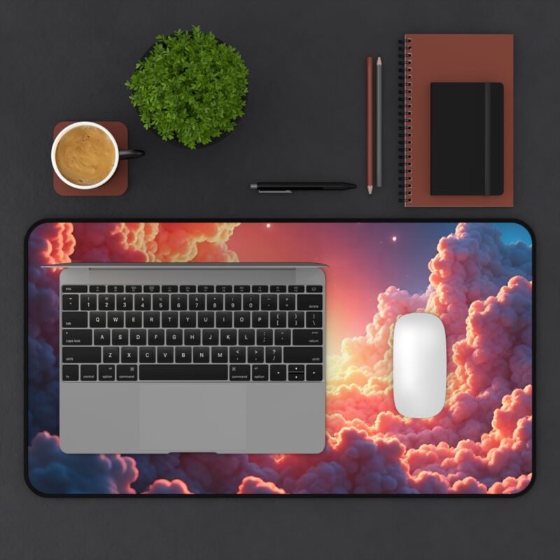 Galaxy Desk Mat with Cosmic Cloudscape Design for Inspiring Workspaces - Image 7