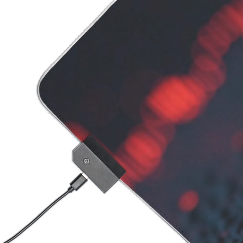 Crypto Gaming Mouse Pad with LED Bitcoin Design for Gamers and Crypto Enthusiasts - Image 11