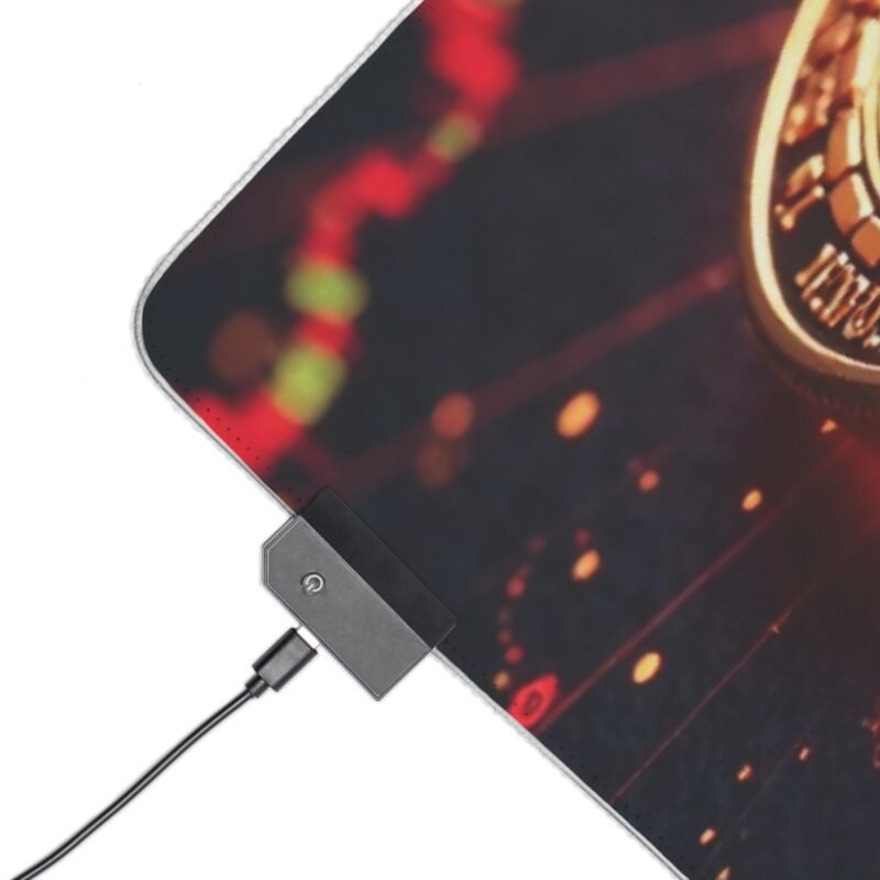 Bitcoin Gaming Mouse Pad with High-Resolution Crypto Design for Gamers - Image 11