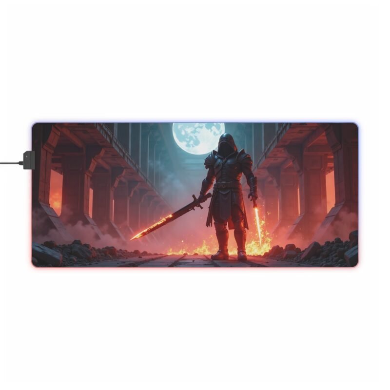 Epic Gaming Mouse Pad with LED Lighting for Precision and Immersive Gameplay - Image 9