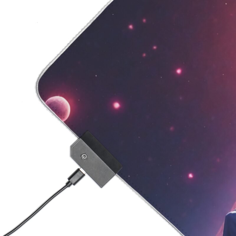 Galaxy Gaming Mouse Pad with Cosmic Design and Ultra-Smooth Surface for Gamers - Image 11