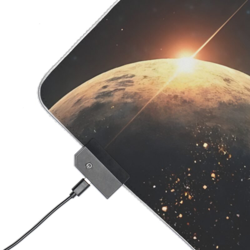 Galaxy Gaming Mouse Pad with Cosmic Design for Ultimate Desk Aesthetic and Precision - Image 11