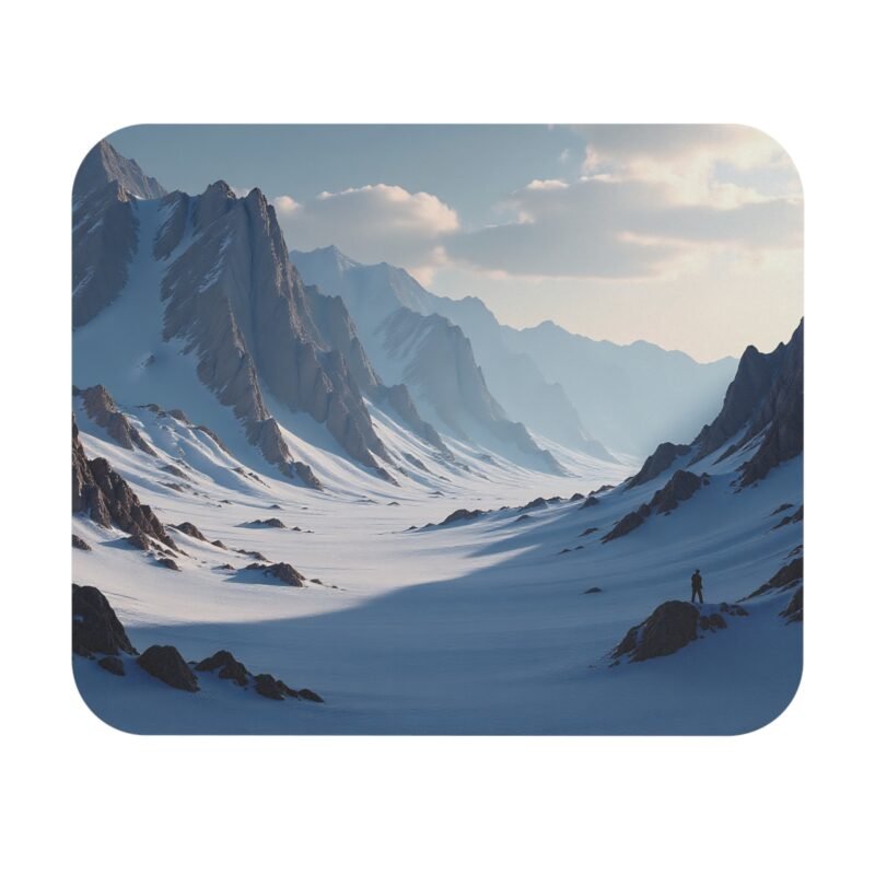 Majestic Mountain Desk Mat for Nature-Inspired Workspace Elegance