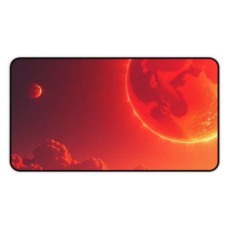 Cosmic Space Desk Mat Extra-Large Galaxy-Themed Pad with Stunning Planetary Design - Image 5