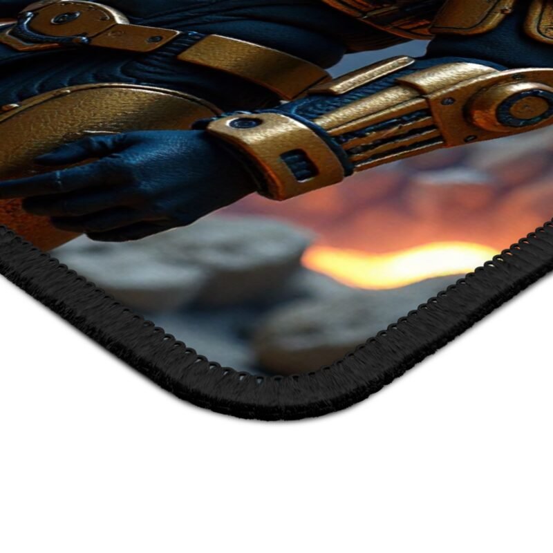 Gaming Mouse Pad for Gamers with Futuristic Warrior Design for Ultimate Performance - Image 4