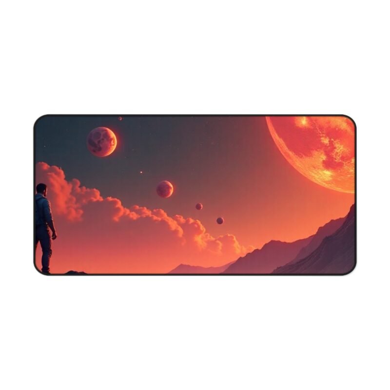 Galaxy Desk Mat Cosmic Space-Themed XXL Mouse Pad for Sci-Fi Fans and Stargazers - Image 9