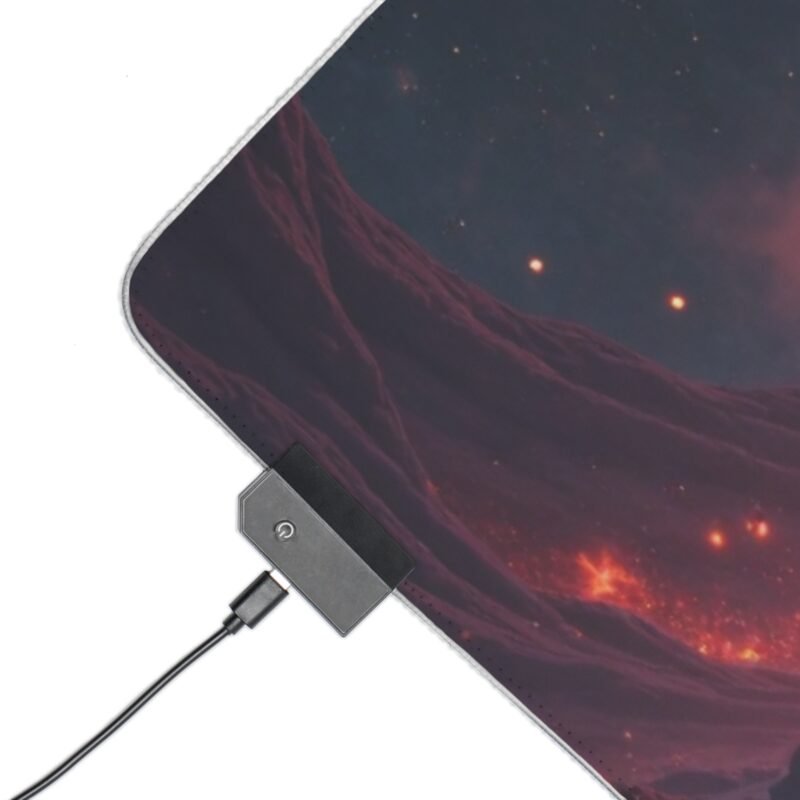 RGB Gaming Mouse Pad with Cosmic Design and Precision Tracking - Image 7