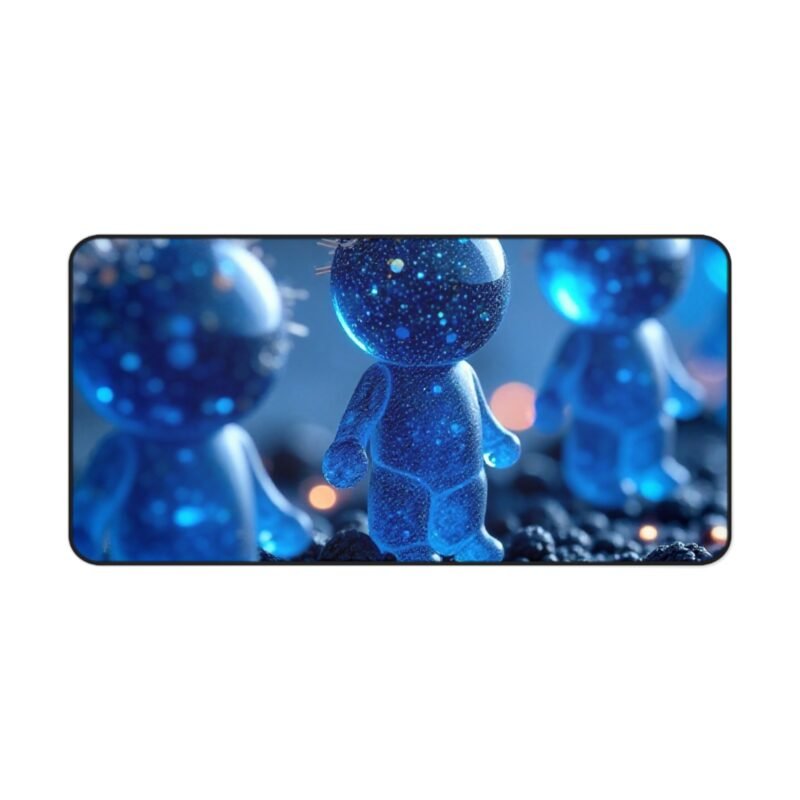 Mystical Space Desk Mat with Starry Blue Fantasy Design - Image 9