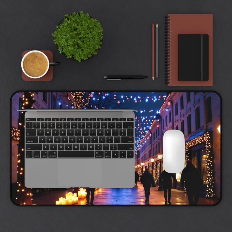 Winter Wonderland Holiday Desk Mat for Festive Seasonal Atmosphere - Image 7