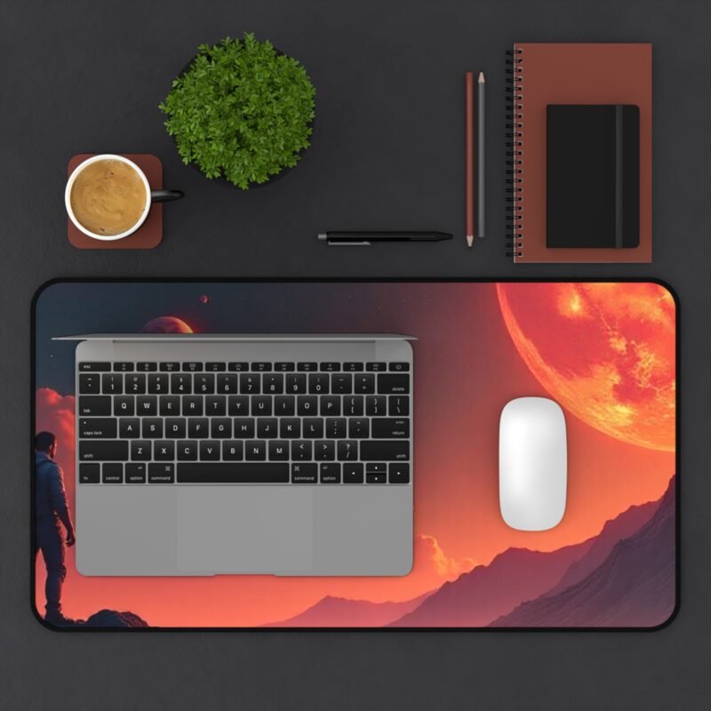 Galaxy Desk Mat Cosmic Space-Themed XXL Mouse Pad for Sci-Fi Fans and Stargazers - Image 7