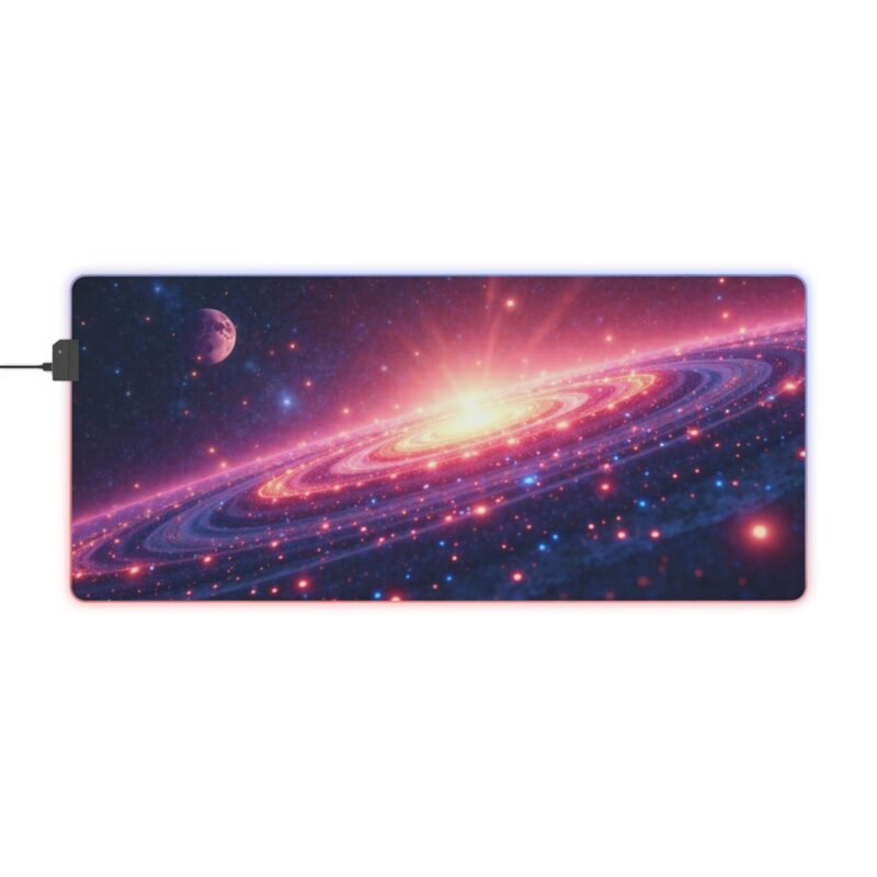 Galaxy Gaming Mouse Pad with Cosmic Design for Precision and Immersive Gameplay - Image 9