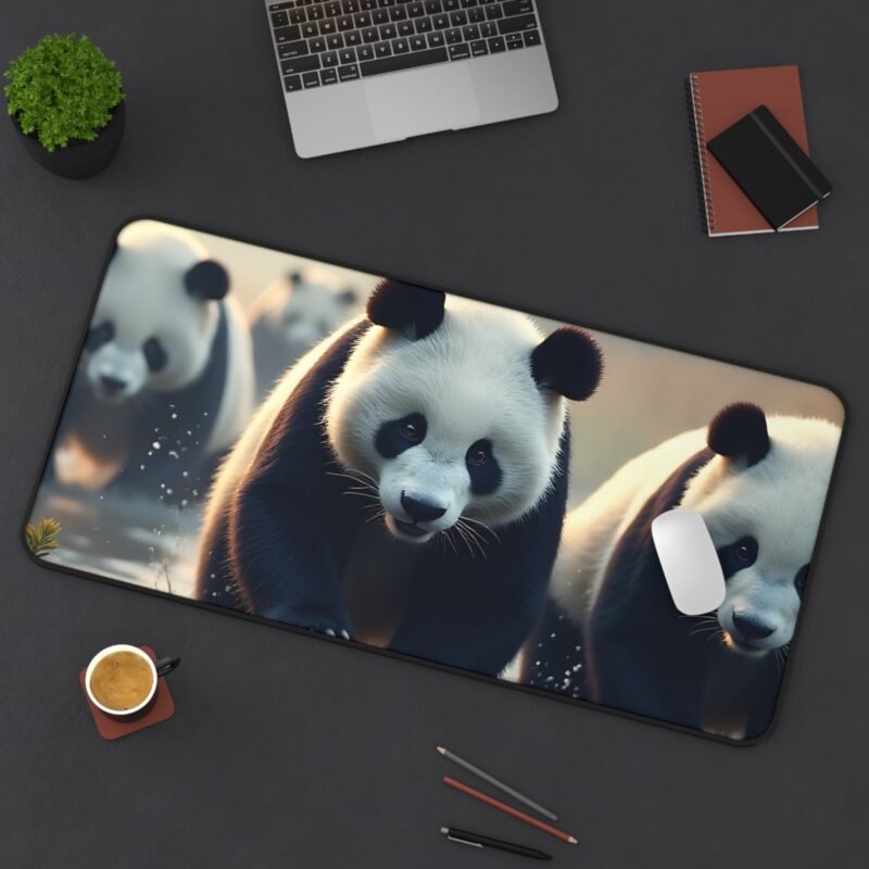 Majestic Panda Desk Mat for a Tranquil and Stylish Workspace - Image 12