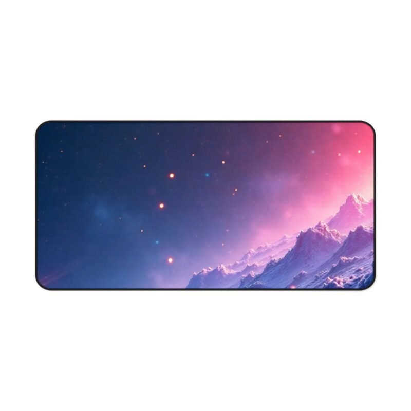 Space Desk Mat with Cosmic Landscape and Mountain Design - Image 9