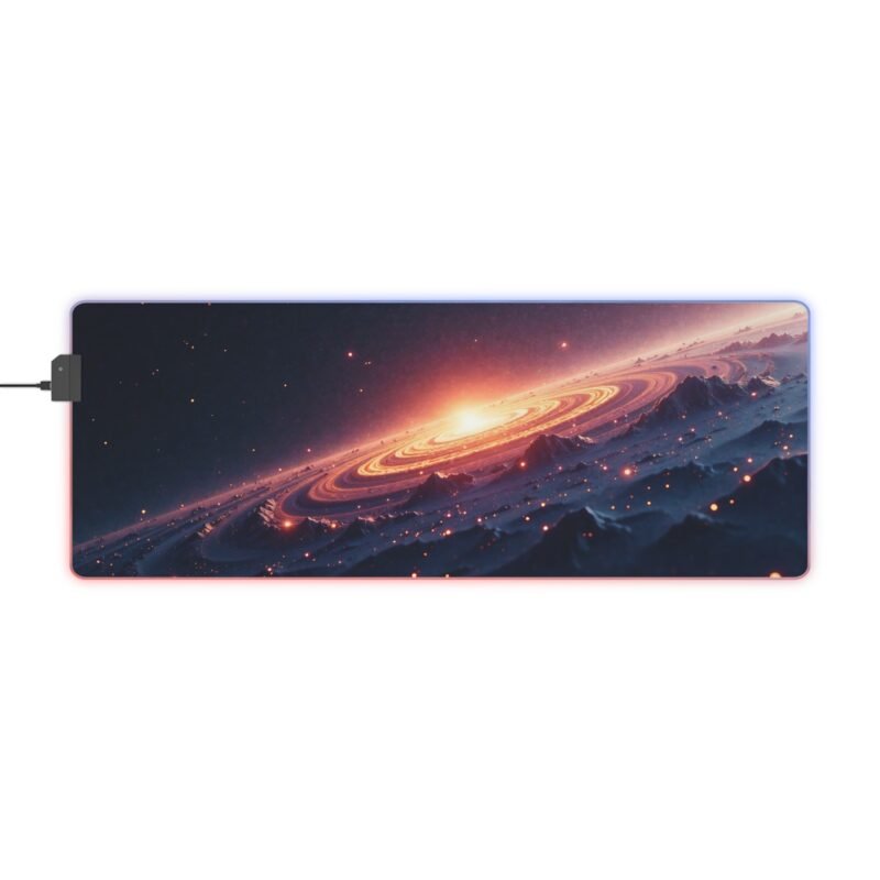 Cosmic Gaming Mouse Pad with Vibrant Astral Design for Ultimate Precision - Image 5